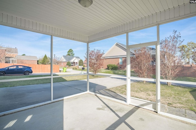 1827 Lake Carolina Dr, Columbia, SC 29229 - view of unfurnished sunroom