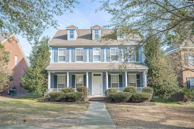 1827 Lake Carolina Dr, Columbia, SC 29229 - view of front facade with a front lawn and a porch