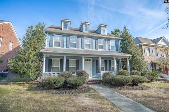 1827 Lake Carolina Dr, Columbia, SC 29229 - view of front of property with cooling unit and covered porch