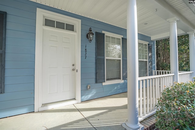 1827 Lake Carolina Dr, Columbia, SC 29229 - property entrance with covered porch