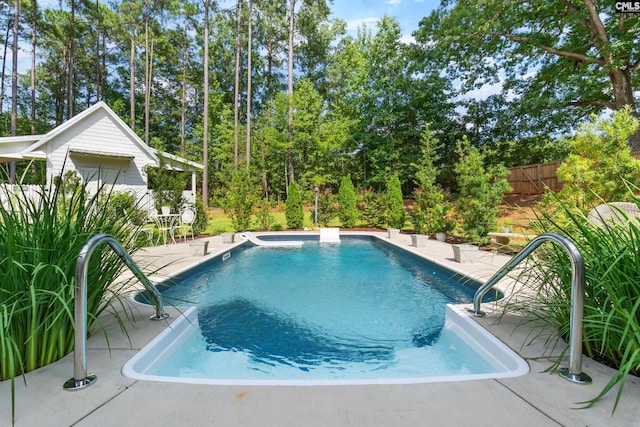 178 Pomaria St, Little Mountain, SC 29075 - outdoor pool with fence and a patio area