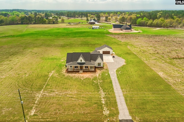 1291 Brewer Springs Rd, Camden, SC 29020 - aerial view with a rural view