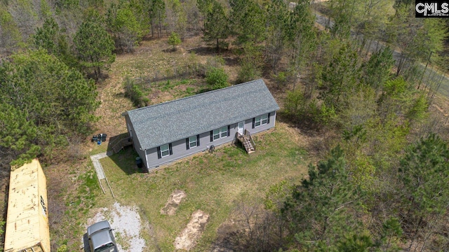 drone / aerial view