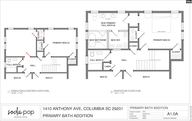 1410 Anthony Ave, Columbia, SC 29201 - home floor plan