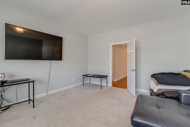 232 Compass Trl, Blythewood, SC 29016 - carpeted living area featuring baseboards