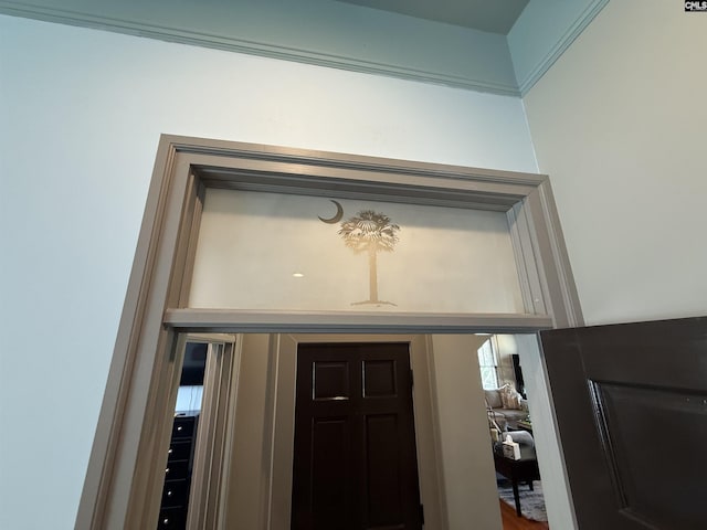view of room details