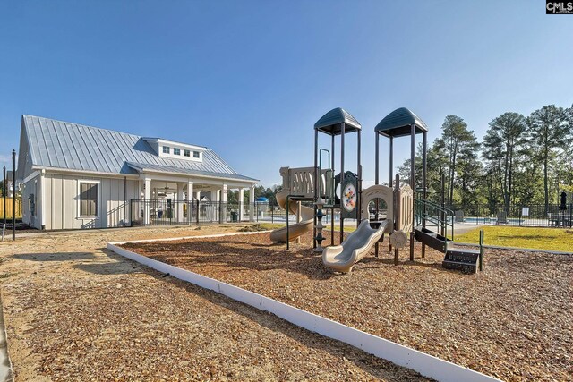 218 Secretariat St, Lexington, SC 29073 - community playground with fence