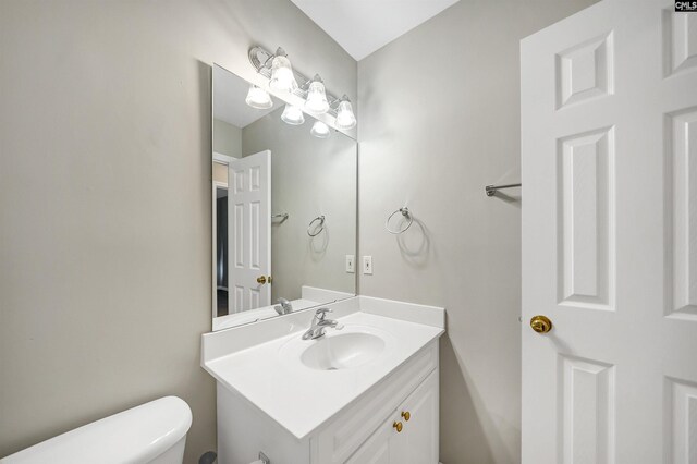 124 Pond Edge Ln, Chapin, SC 29036 - half bath featuring vanity and toilet