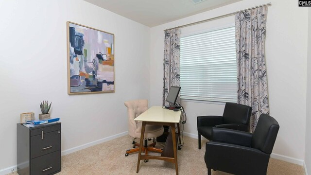 118A Willow Creek Blvd, Lugoff, SC 29078 - carpeted home office featuring visible vents and baseboards