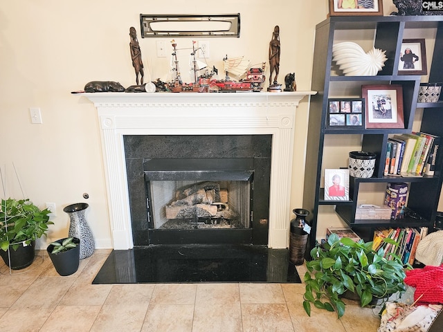 56 Kimpton Dr, Elgin, SC 29045 - interior details with a fireplace with flush hearth