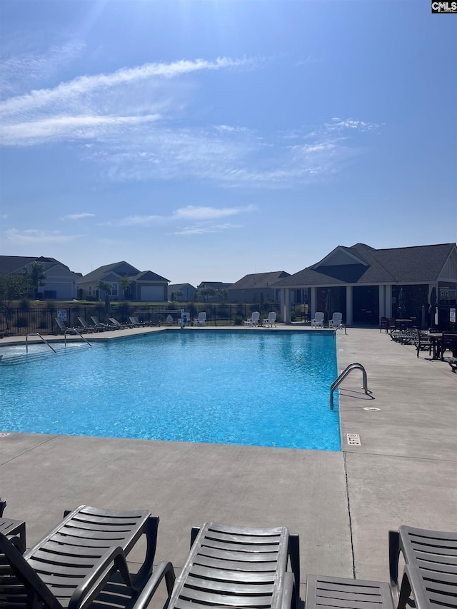 1071 Cornelia St, Elgin, SC 29045 - community pool with a patio