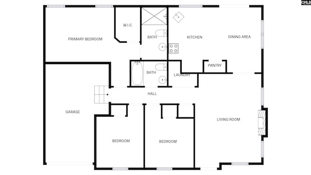 210 Quinton Ln, Columbia, SC 29229 - plan