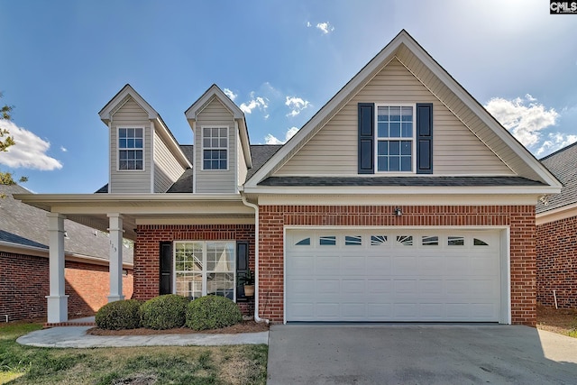 113 Wild Spring Rd, Lexington, SC 29072 - view of front facade featuring a garage, brick siding, and driveway