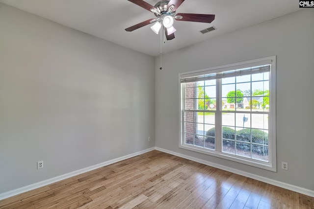 113 Wild Spring Rd, Lexington, SC 29072 - unfurnished room featuring a wealth of natural light, light wood finished floors, visible vents, and baseboards