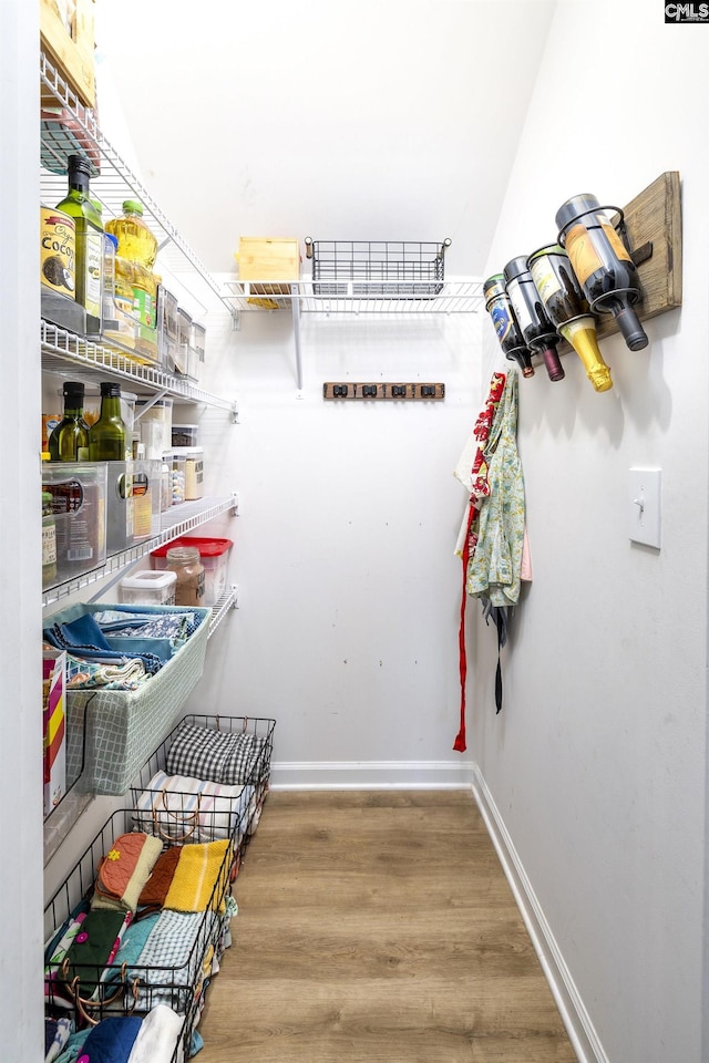 view of pantry