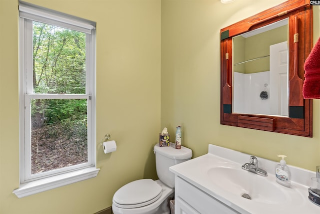 1724 Gold Nugget Pt, Prosperity, SC 29127 - bathroom with vanity and toilet