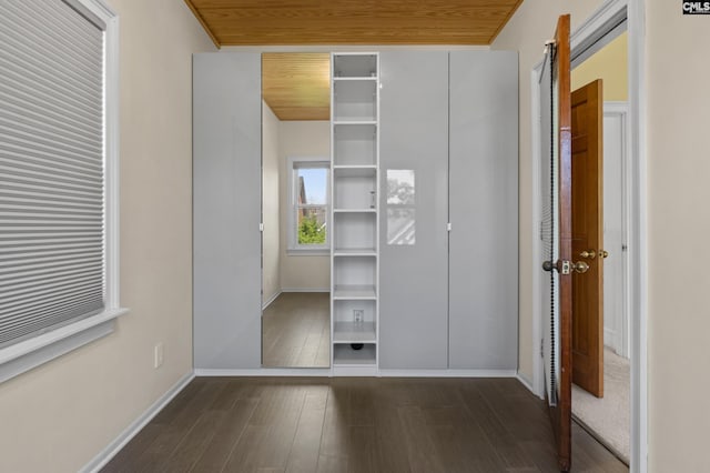 view of closet