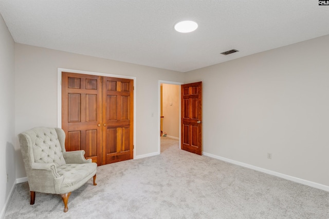 1605 Quail Lake Dr, West Columbia, SC 29169 - sitting room featuring carpet, visible vents, and baseboards