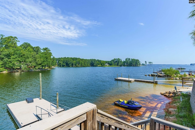 126 Sunset Bay Ln, Lexington, SC 29072 - dock area featuring a water view