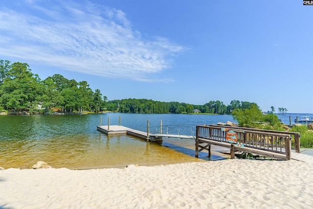 126 Sunset Bay Ln, Lexington, SC 29072 - dock area featuring a water view