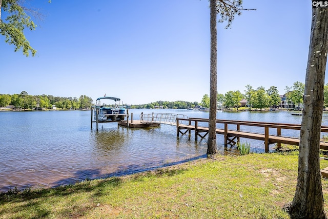 1168 Peninsula Dr, Prosperity, SC 29127 - dock area with a water view