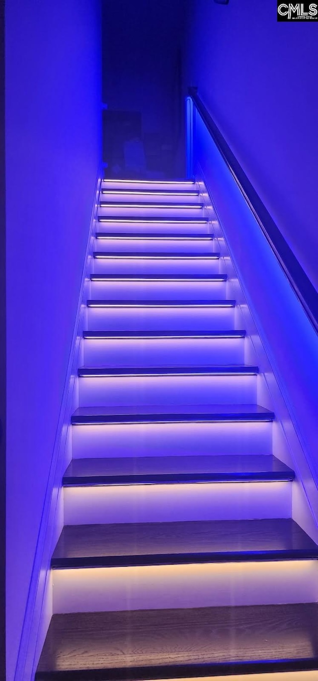 view of staircase