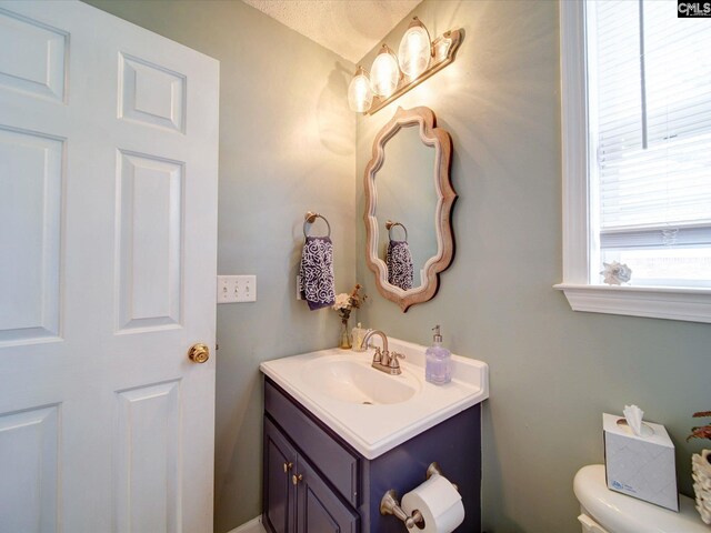 78 Southern Oak Dr, Camden, SC 29020 - half bath featuring vanity and toilet