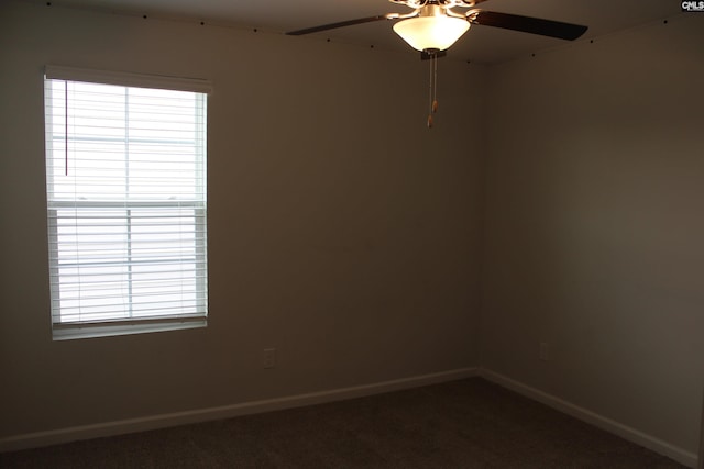 518 Cricket Chirp Ln, Elgin, SC 29045 - carpeted empty room featuring a ceiling fan and baseboards