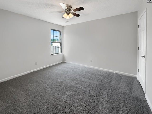 14 Long Glen Ct, Columbia, SC 29229 - carpeted empty room with ceiling fan, baseboards, and a textured ceiling