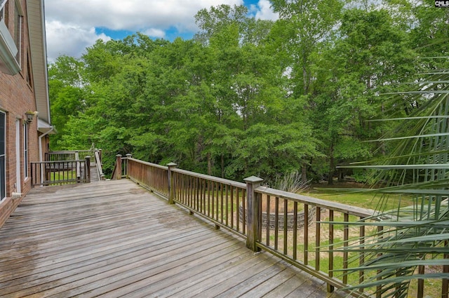 2310 Priceville Rd, Gilbert, SC 29054 - view of wooden terrace