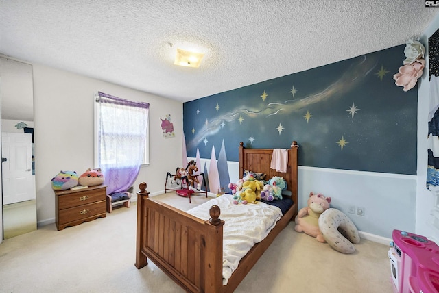 320 Brookshire Dr, Columbia, SC 29210 - bedroom with baseboards, carpet flooring, and a textured ceiling