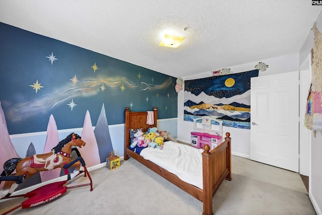 320 Brookshire Dr, Columbia, SC 29210 - carpeted bedroom featuring a textured ceiling and baseboards