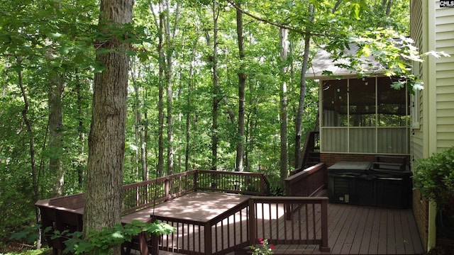 view of deck