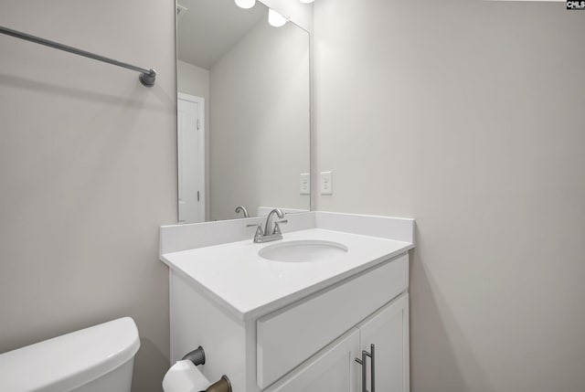 227 Carillo Dr, Columbia, SC 29223 - half bathroom featuring vanity and toilet