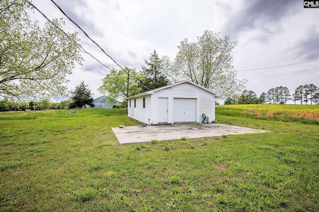 1742 Orrs Station Rd, Chester, SC 29706 - view of yard with a detached garage and an outbuilding