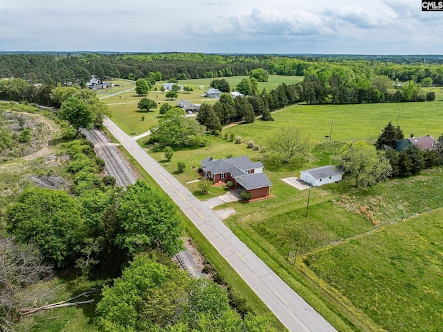 1742 Orrs Station Rd, Chester, SC 29706 - bird's eye view with a rural view