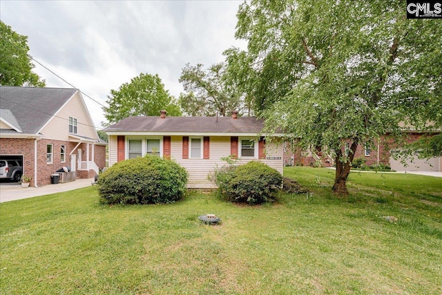 143 Indian Cove Rd, Chapin, SC 29036 - view of front of home with a chimney and a front yard