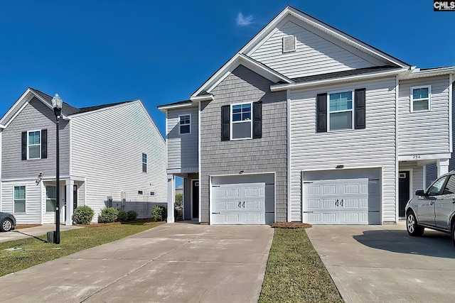 258 Gum Swamp Trl, West Columbia, SC 29169 - townhome / multi-family property with concrete driveway and a garage