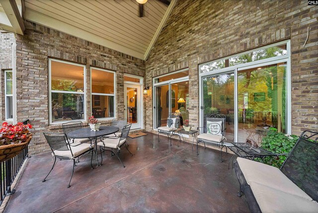 1437 Heins Rd, Blythewood, SC 29016 - view of patio with outdoor dining space