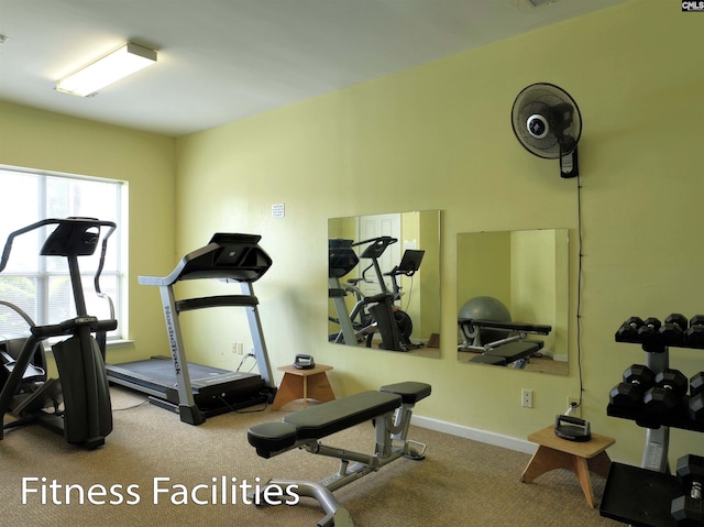 900 Taylor St Unit 304, Columbia, SC 29201 - workout area with carpet