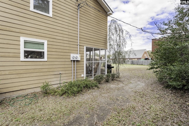 1910 Greenoaks Unit B, Columbia, SC 29206 - view of side of property featuring fence