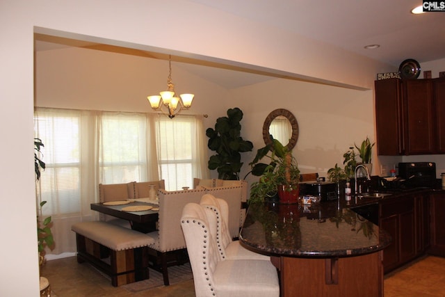 640 Mangrove Trl, Columbia, SC 29229 - dining space featuring a chandelier