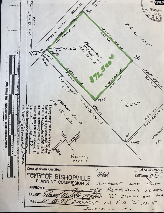 191 Truman Rd, Bishopville, SC 29010