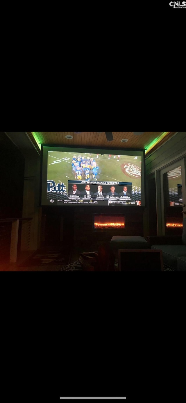 view of cinema room