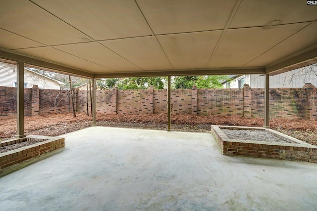 view of patio / terrace featuring a fenced backyard