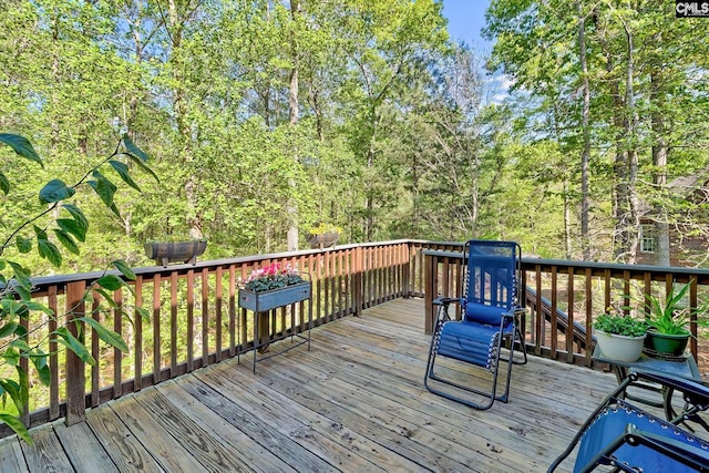 view of deck