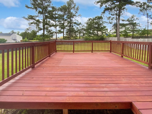 6 Sawdust Ct, Columbia, SC 29209 - deck with a fenced backyard