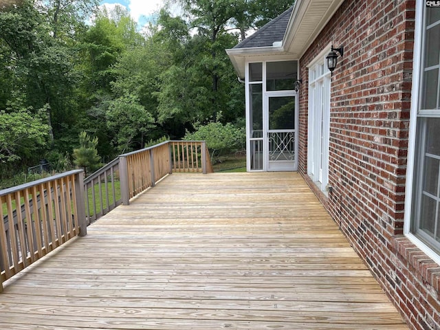 view of deck