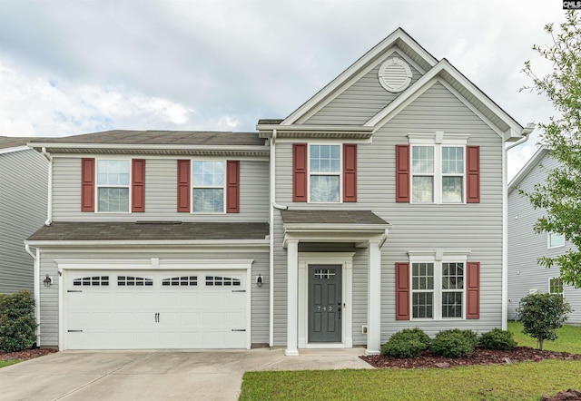 742 Westfield Rd, Lexington, SC 29073 - view of front facade with driveway and a garage