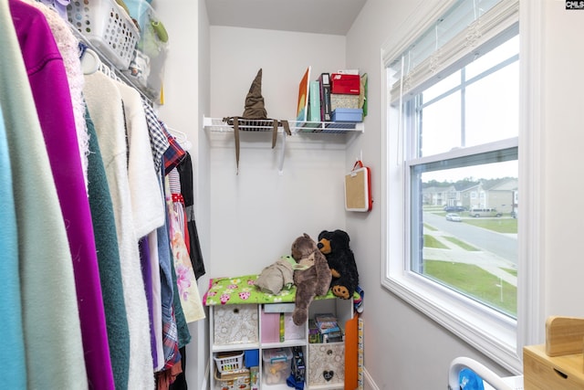 view of spacious closet